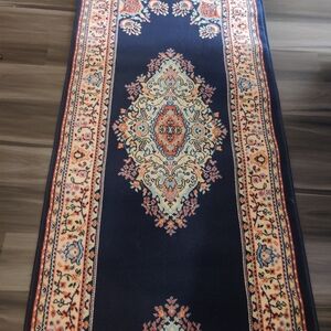 Uniqlo Navy and Cream Entry Hall Way  Mat